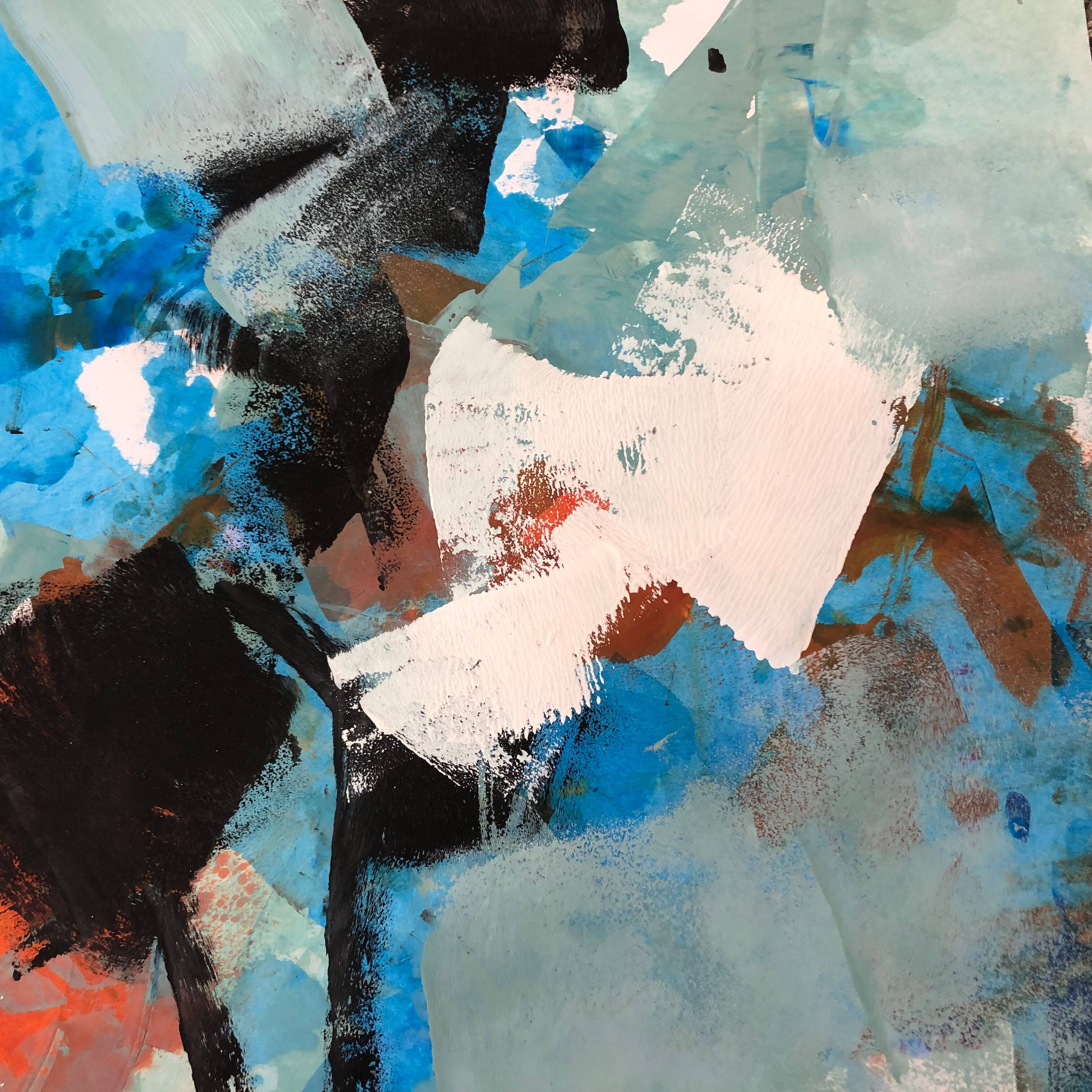 Original abstract acrylic painting