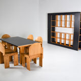 Post-modern shelve unit by Pamio and Toso