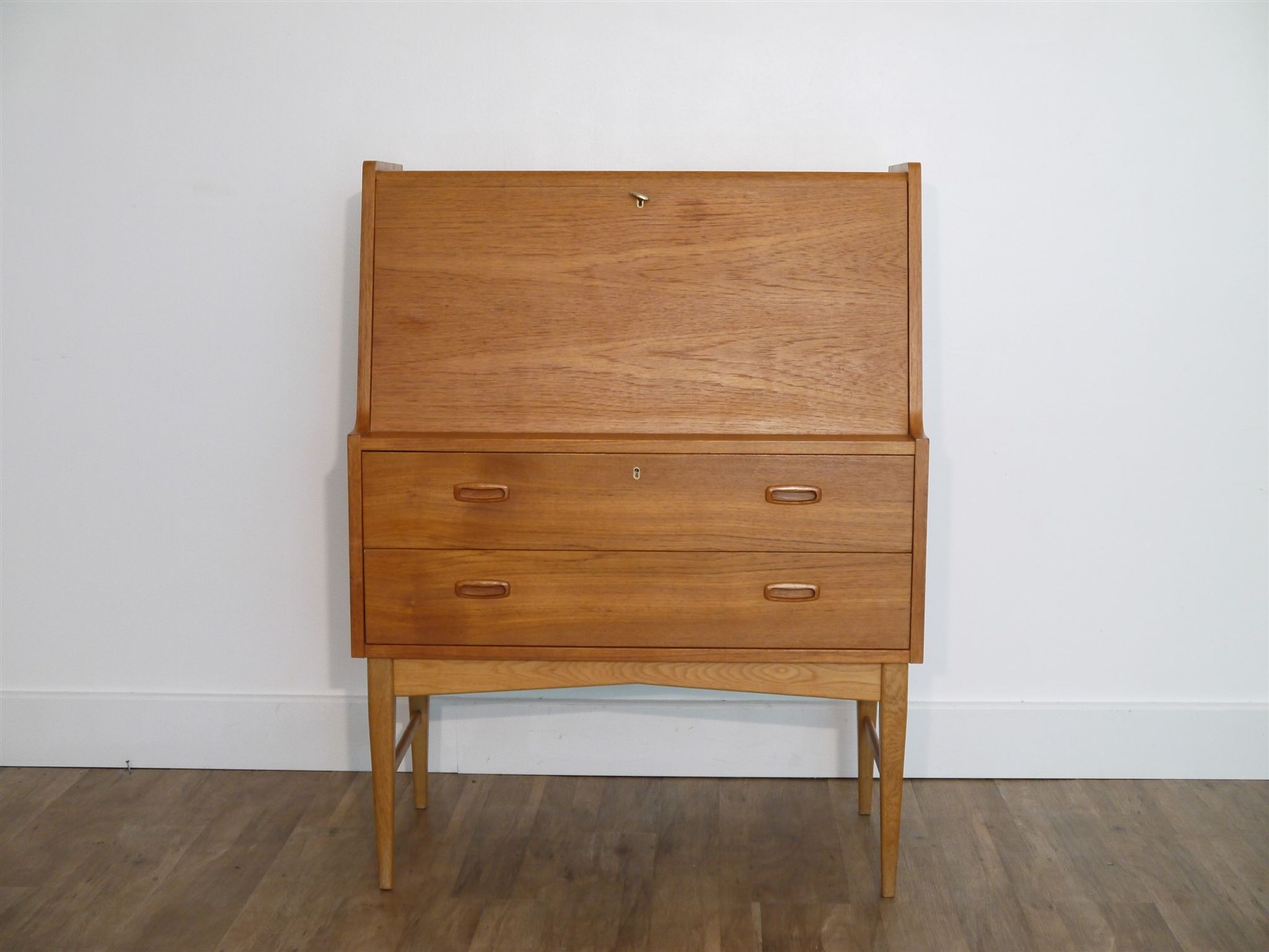 Scandinavian secretary in teak 1960