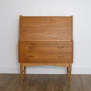 Scandinavian secretary in teak 1960
