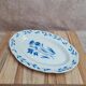 Antique oval plate Sarreguemines model Chambord