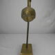 Old statuette bird brass deco vintage brass bird statue curlew