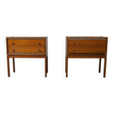 Paire de chevet scandinave - Vintage 1960