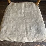 Chair in gilded wood and linen Napoleon III