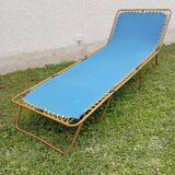 Folding sun lounger