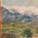 Original Swedish Oil on Canvas – "Landscape" by S. Högfeldt – Signed – Vintage and Framed – 48 × 36 cm (18.9" × 14.2")