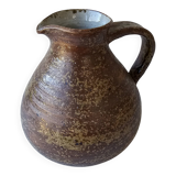 Ceramic stoneware pitcher signed with the Phi pictogram (signature to be identified).