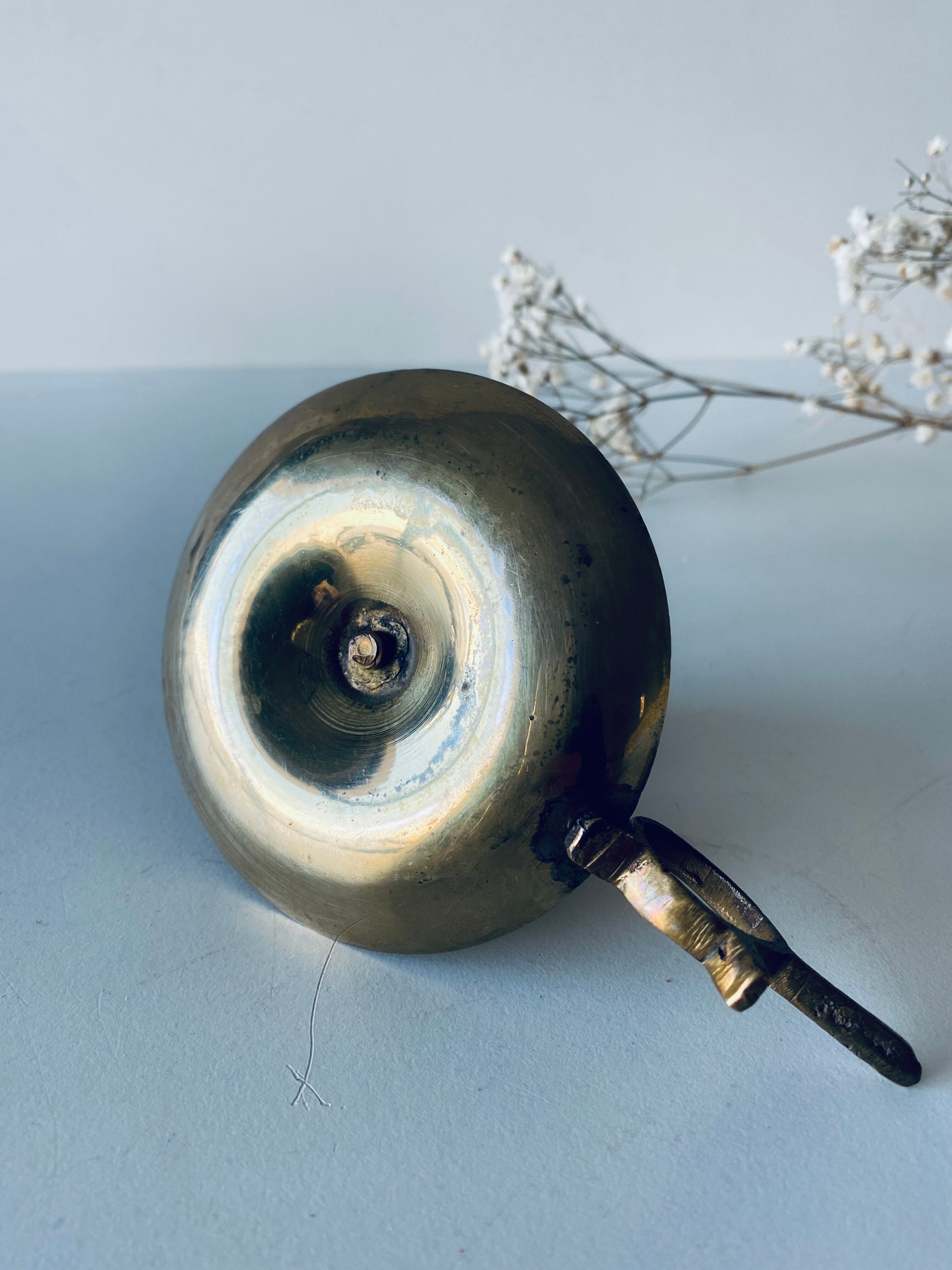 Vintage brass candle holder