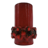 Vase Ceralux rouge Hans Welling - Ceramano 1960