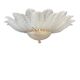 Murano glass sputnik chandelier flush mount, mazzega style, lot of 2 or a pair of chandeliers