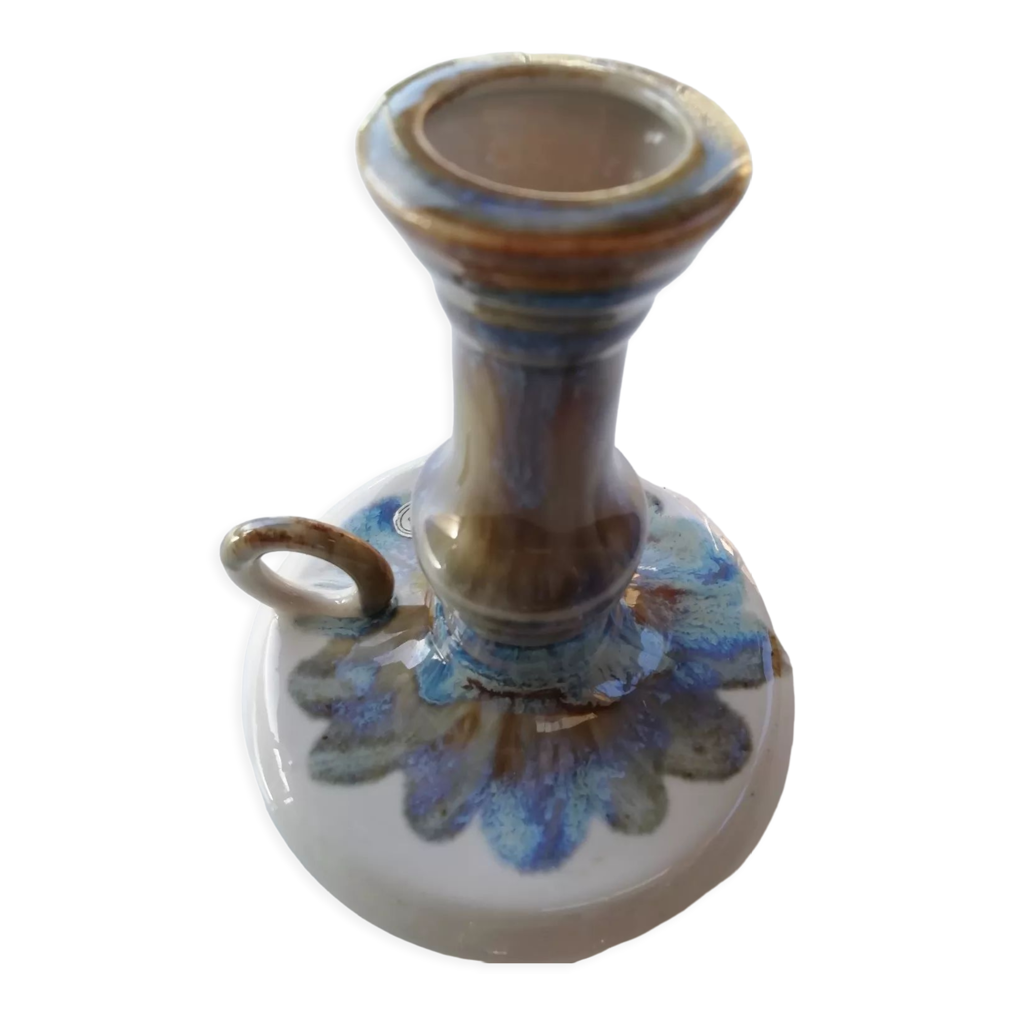 Rhoda stoneware clouds candle holder