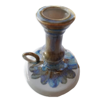 Rhoda stoneware clouds candle holder