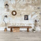 Table basse primitive en bois massif