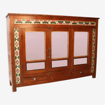 Old colonial sideboard in Burmese teak