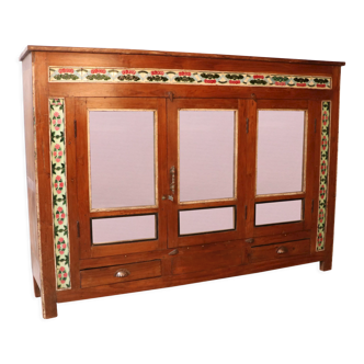 Old colonial sideboard in Burmese teak