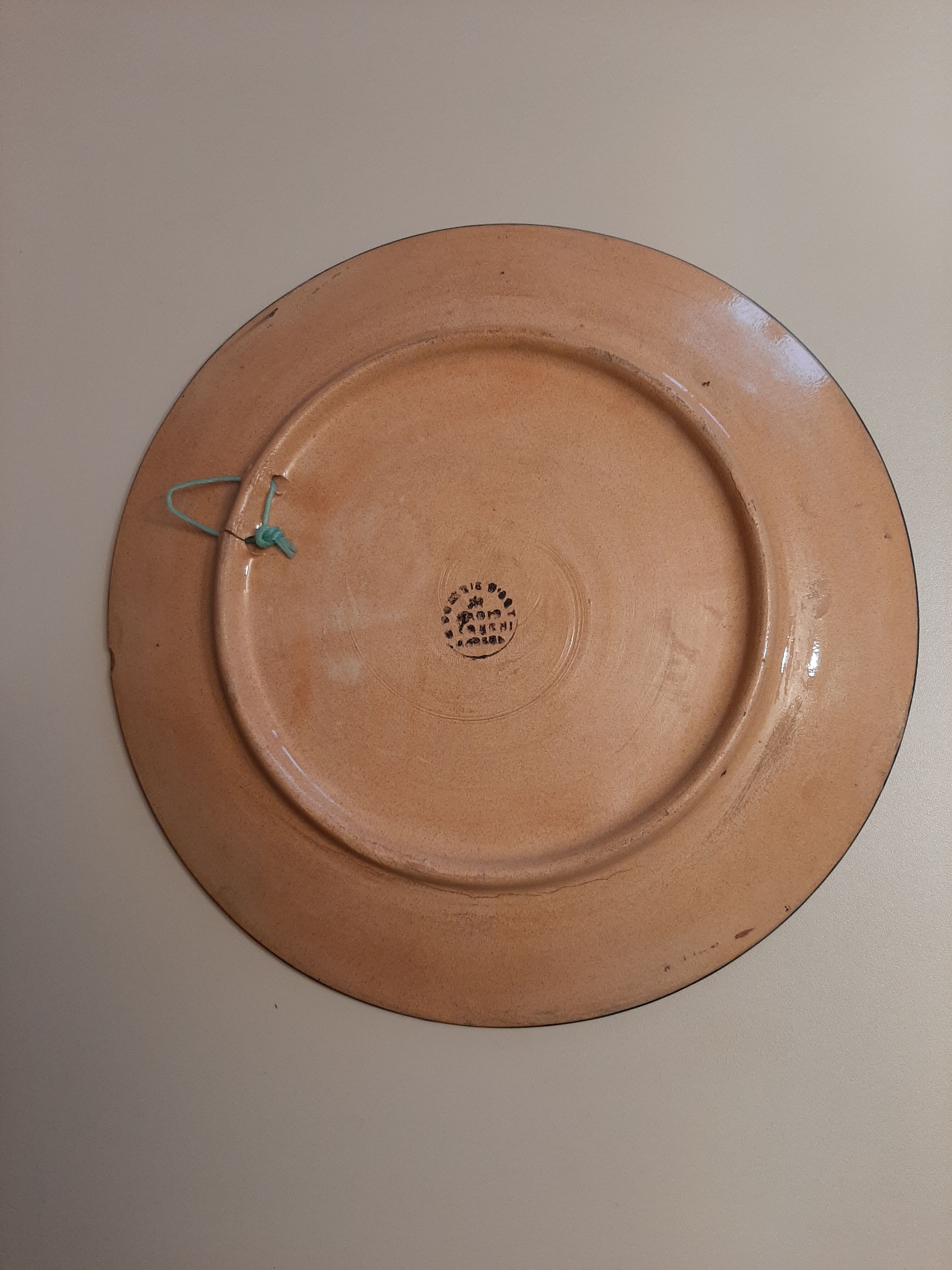 Decorative plate Mediterranean decoration