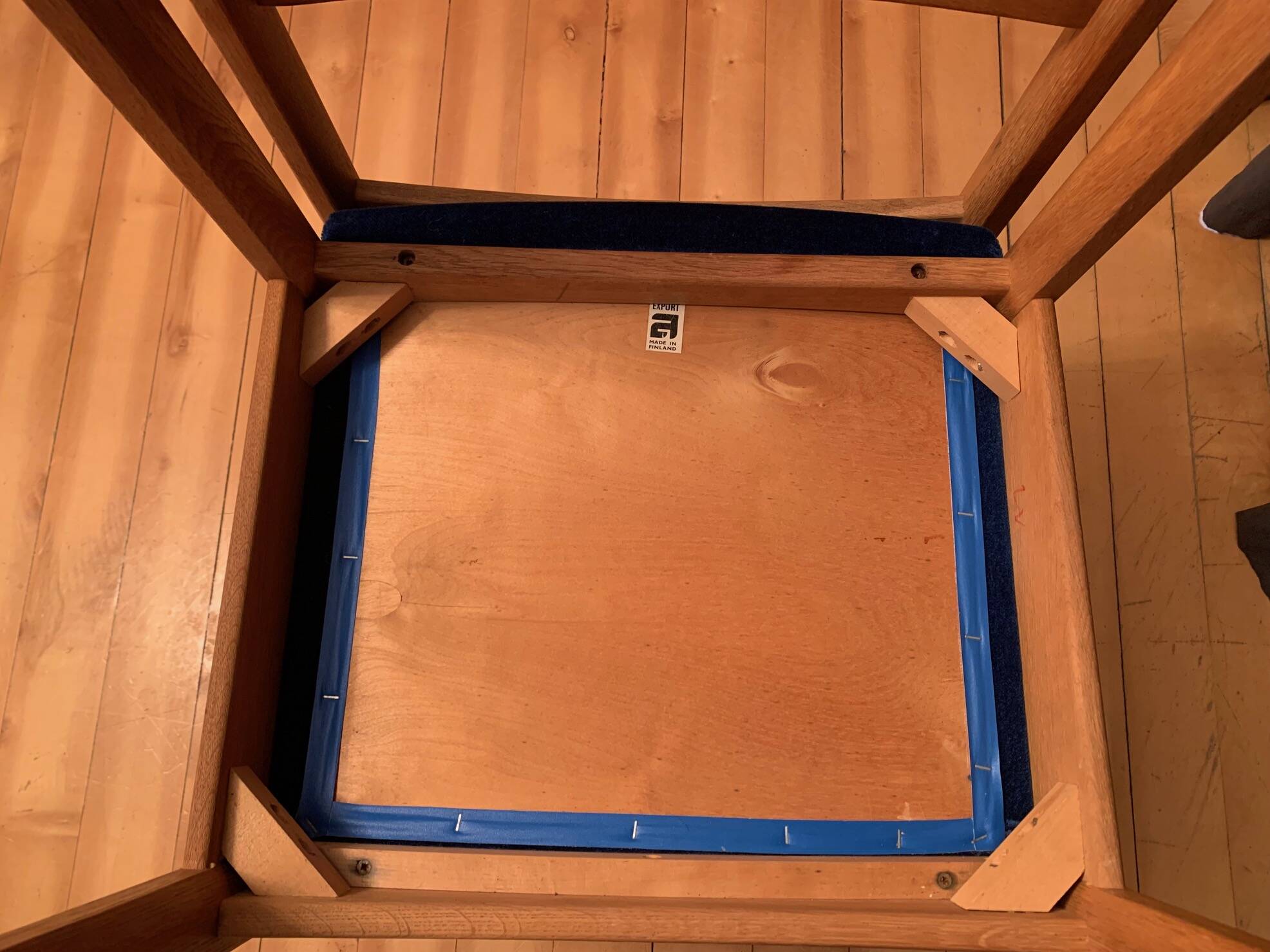 Set of four Asko Export chairs, Finland, 1960s