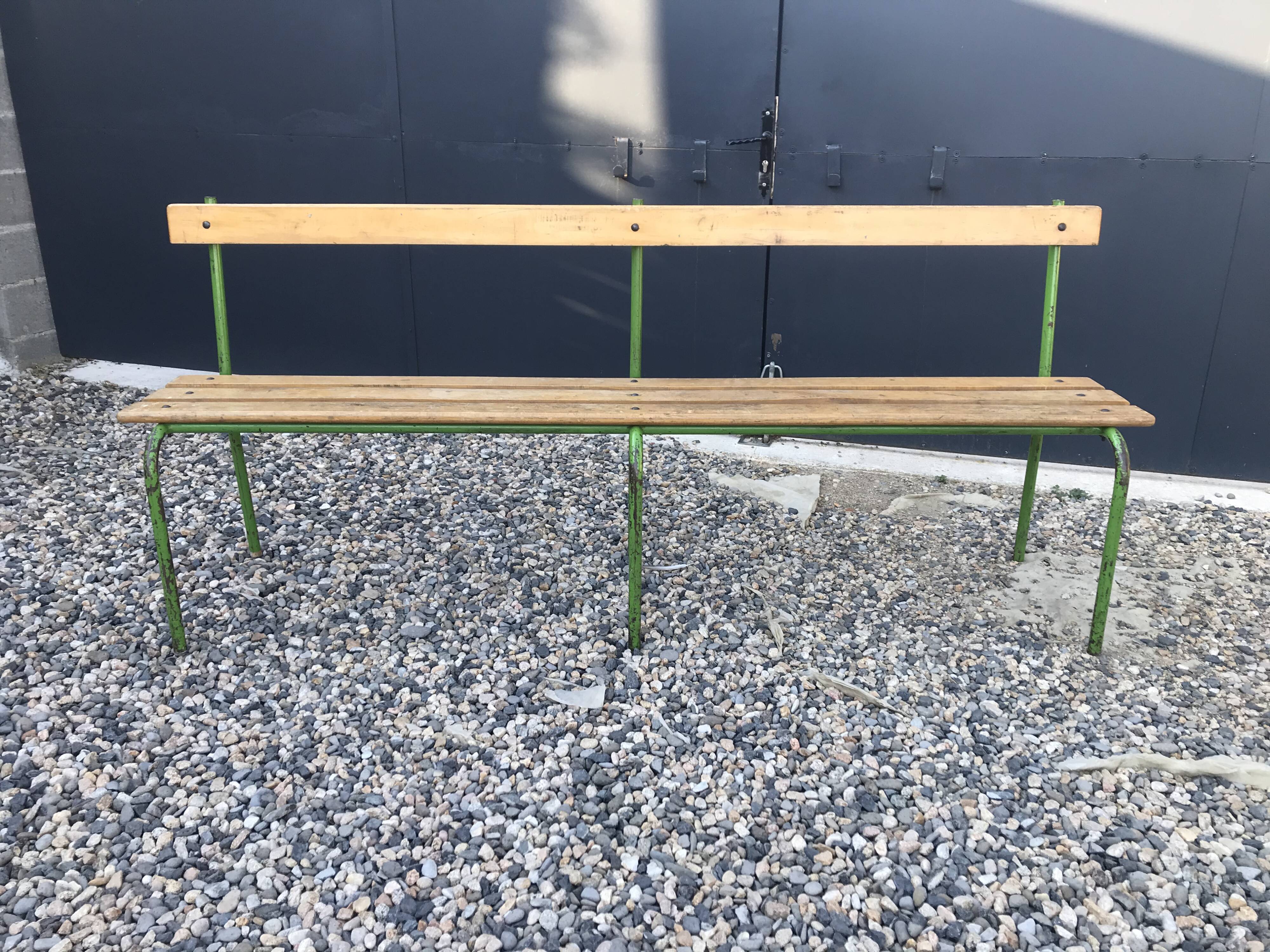 School bench 50s