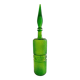 Italian carafe Empoli green with diamond point relief