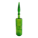 Italian carafe Empoli green with diamond point relief