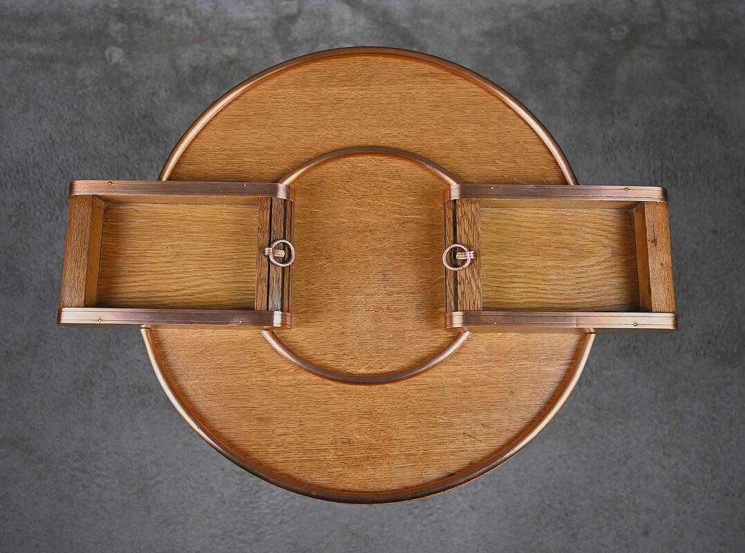 Small Oak Smoking Table, Art Deco period – 1930