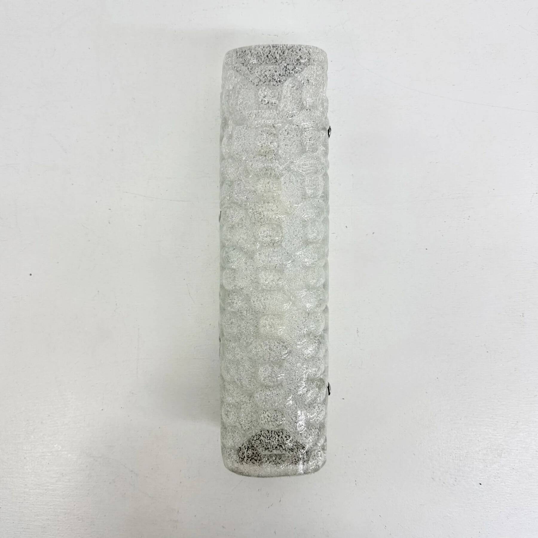 Mid-century Hustadt Leuchten design Murano glass wall sconces, Germany, 1970s