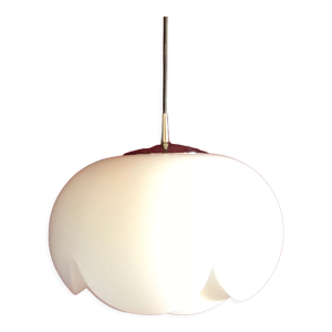suspension fleur opaline