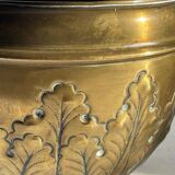 Cache-pot déco florale art nouveau