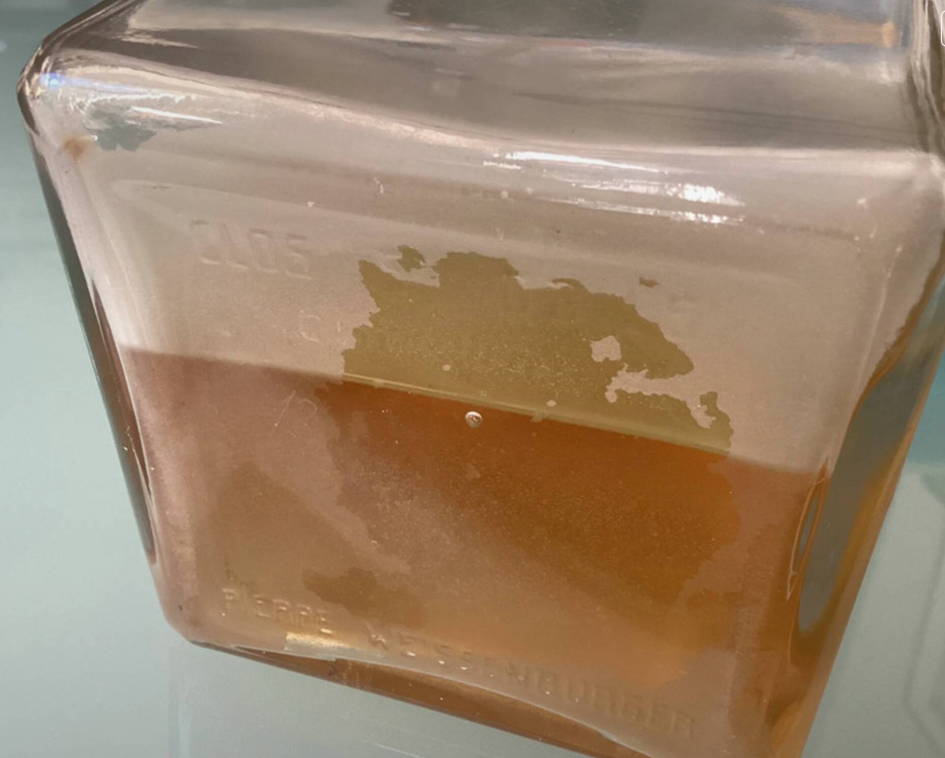 Antique Clos Saint Odile 1921 carafe commissioned from René Lalique