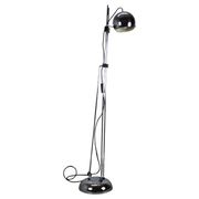 Adjustable Italian chrome floor lamp Space Age, 1960s