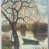 Oil on canvas by Dugrès 1979