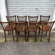 (Lot) 8 chaises bistrot estampillées Baumann
