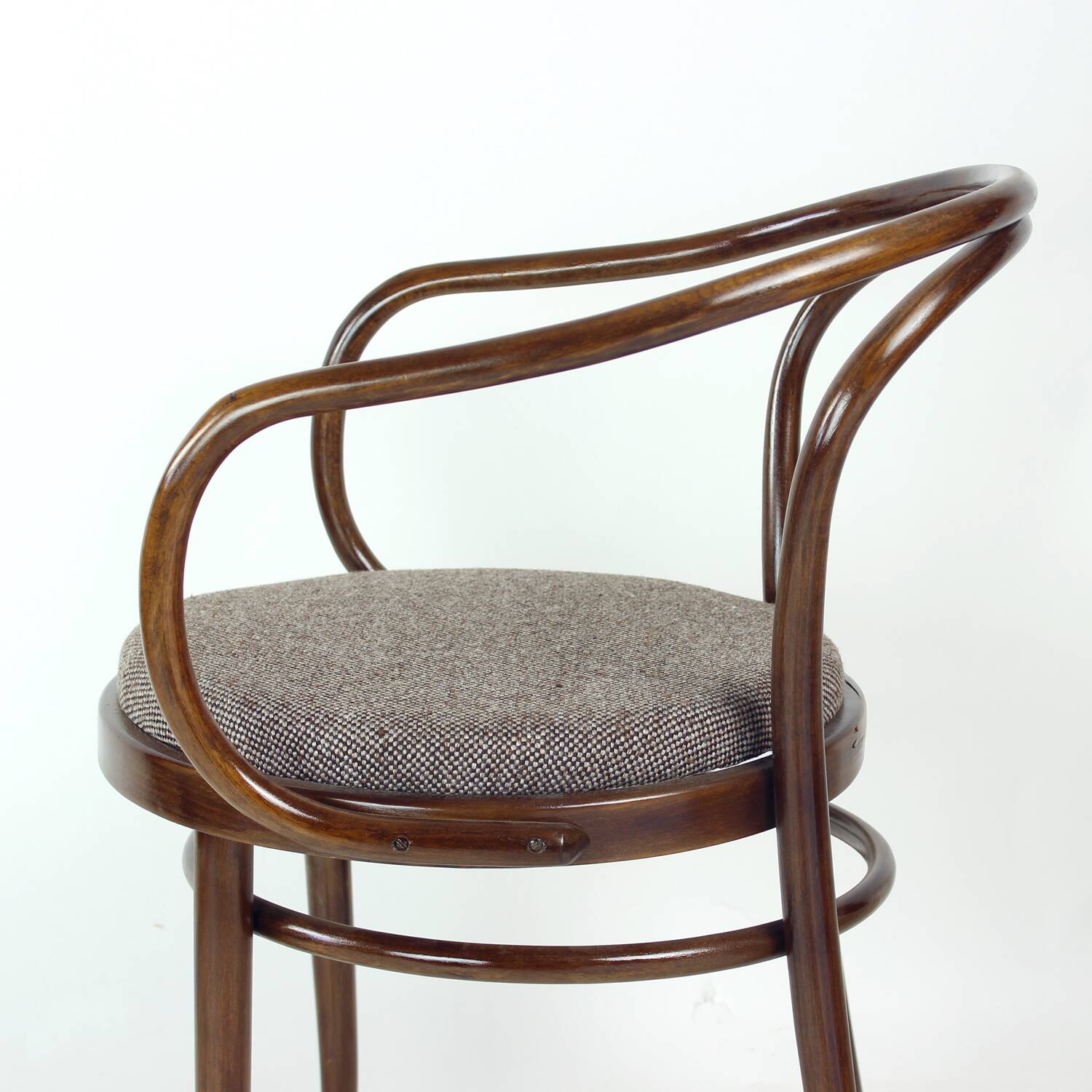 August Thonet No. 30 Bentwood Armchair For Ton, Czechoslovakia, Mid 20th Ce
