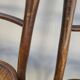 Serie de 6 chaises de bistrot signé Baumann bois courbée 1930s
