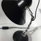 Lampe bureau orientable Aluminor métal noir