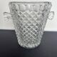 Vintage Cut Glass Ice Bucket