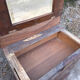 Commode de toilette ancienne en bois L. Soubrier