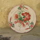 Oriental earthenware plate