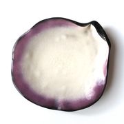 Ceramic "oyster" dish by Pol Chambost, 60s