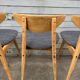 (Lot) 4 chaises Baumann Fontania (restaurées) 1960