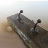 Wooden and metal tea towel door 30s 40