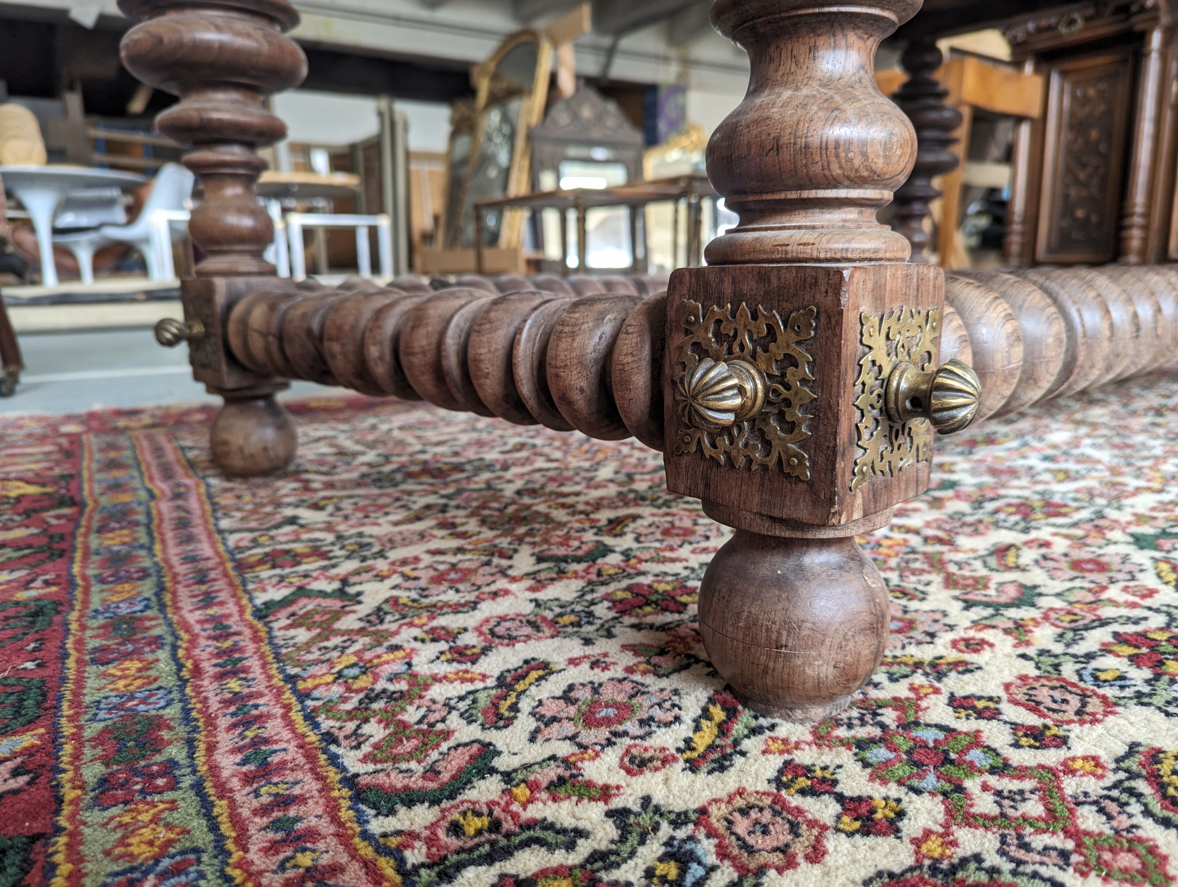 19th century Portuguese rosewood table
