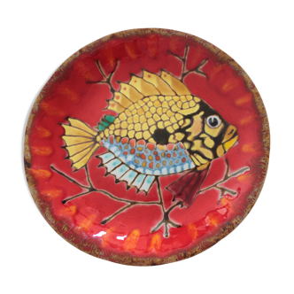 Emile Rocher Saint Renan Earthenware Plate