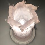 Plexiglass horse lamp in the style of Lalique.