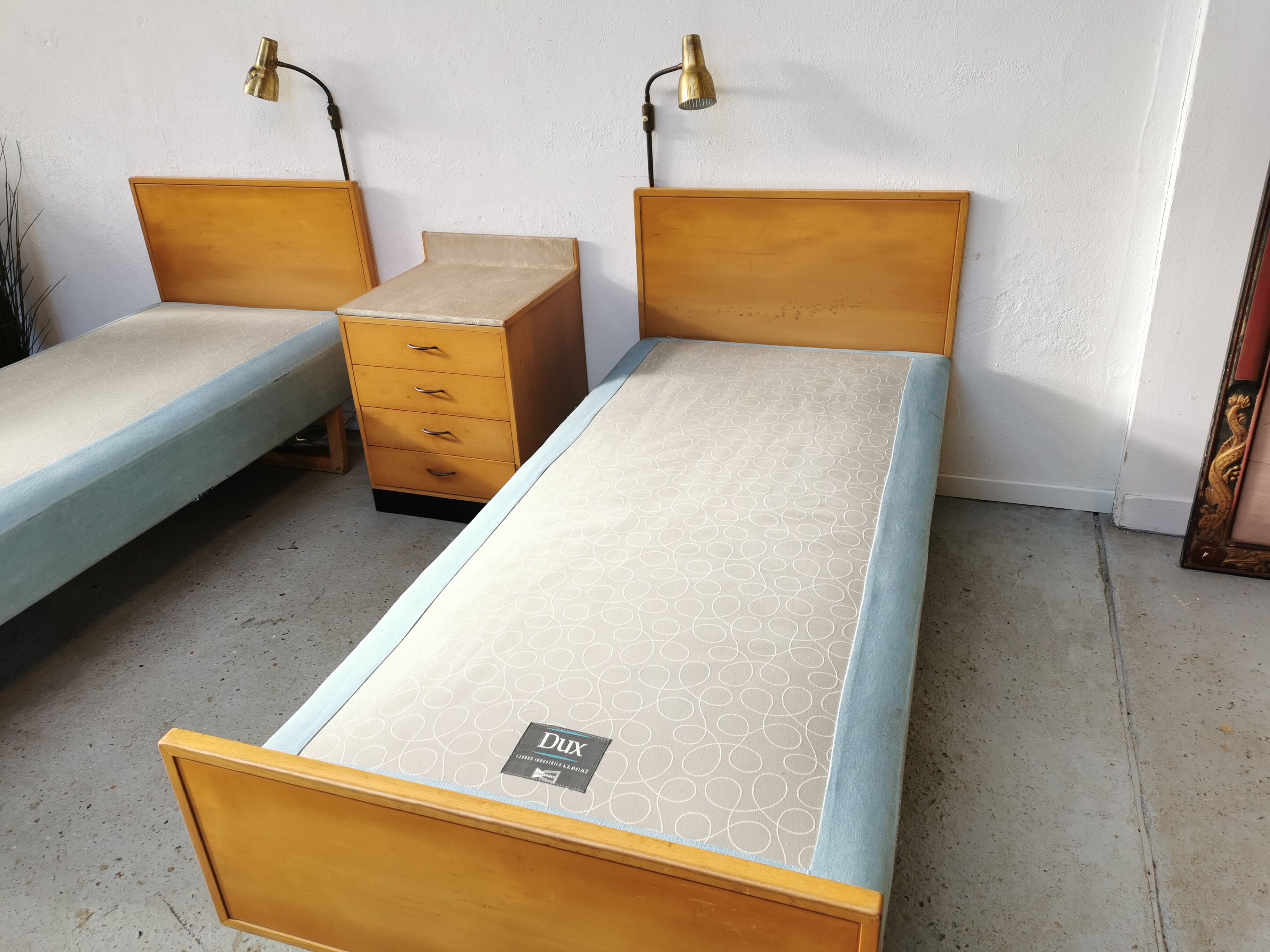 Vintage Scandinavian bed by NK