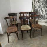 Set de 6 chaises bistrot Thonet