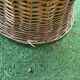 Very beautiful vintage rattan set: 4 armchairs and a table (75/57cm).
