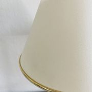 Vintage brass table lamp, circa 1940s - 1950s