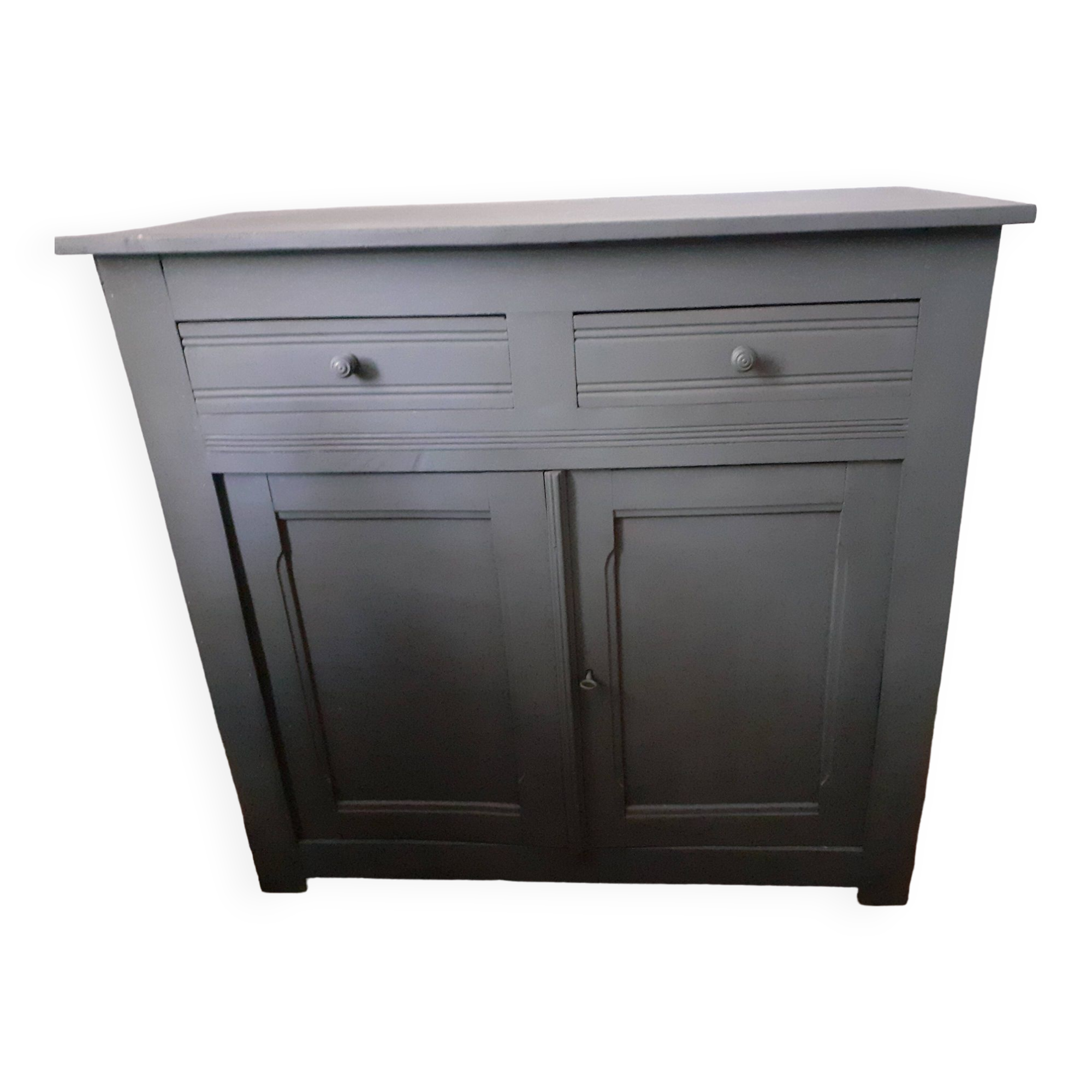 Buffet parisien gris fonce