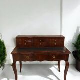 Bureau à gradins Charles X en acajou